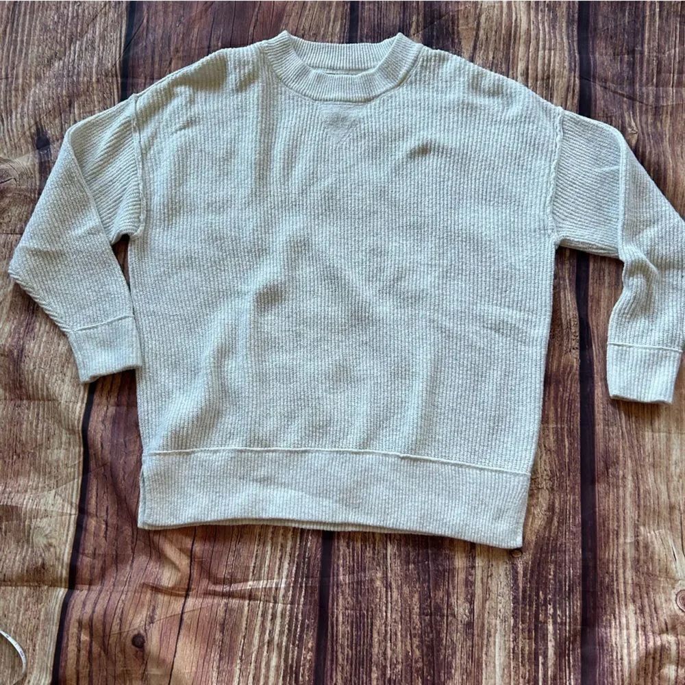 Women’s Aerie Oversized Sweater 3/4 Sleeves Size XS
